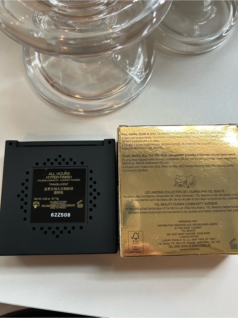 Yves Saint Laurent All Hours Hyper Finish Matte Powder | Translucent | NIB - Picture 3 of 4